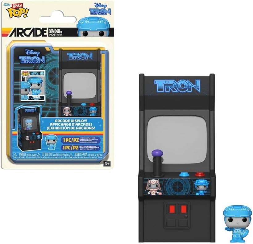 Bitty Pop! Arcade: Tron - Collectable Vinyl Figure - Gift Idea - Official Merchandise - Toys for Kids & Adults - Video Games Fans - Model Figure for Collectors