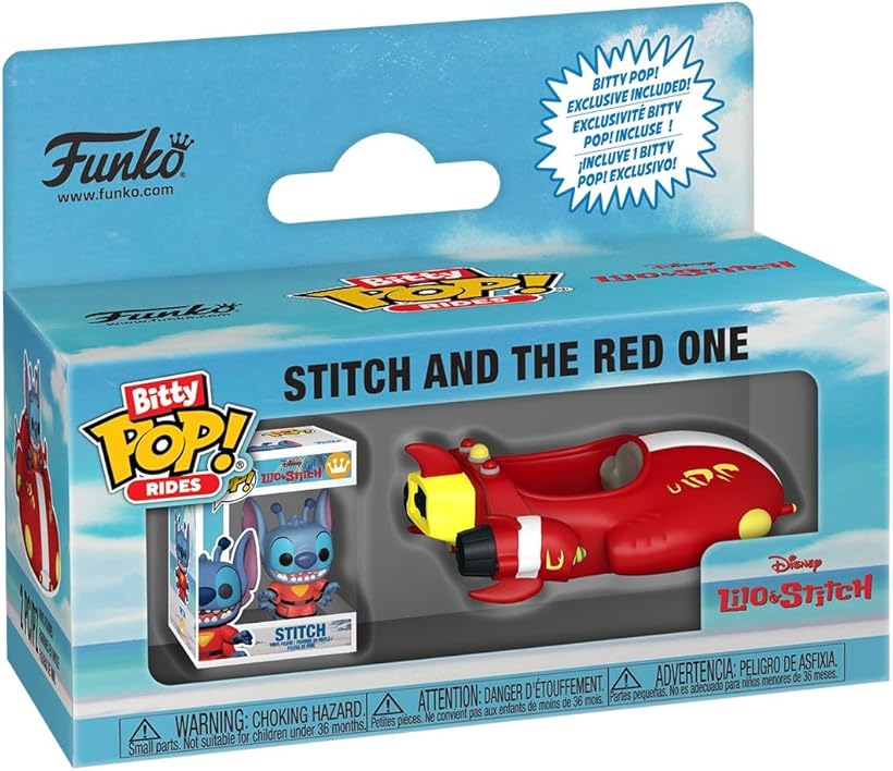 Bitty Pop! Ride: Lilo & Stitch - Stitch with The Red One